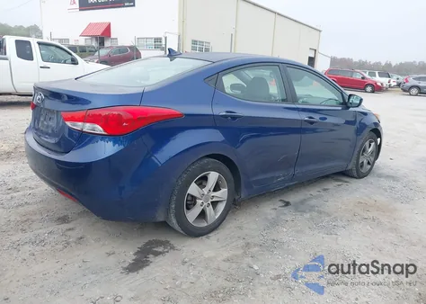 2013 Hyundai Elantra Gls/Limited из США, поврежденный, VIN KMHDH4AE0DU531219